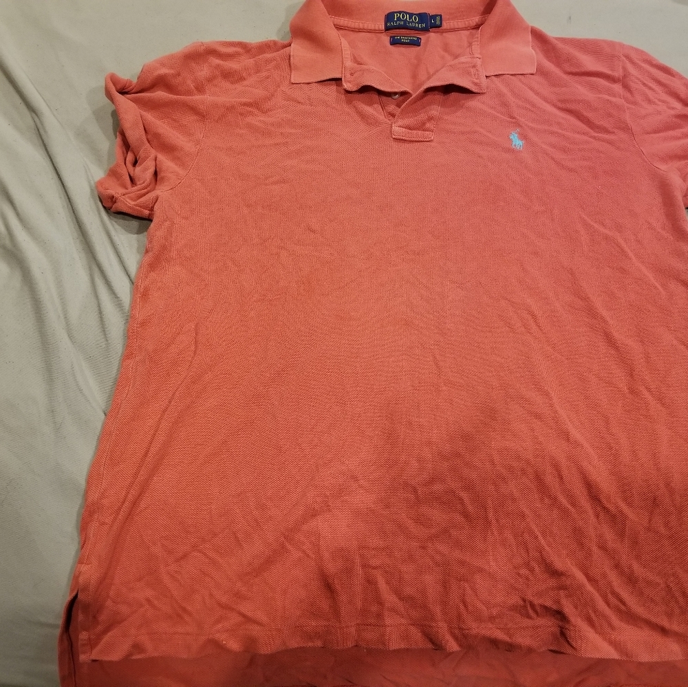 Coral Boyfriend Polo